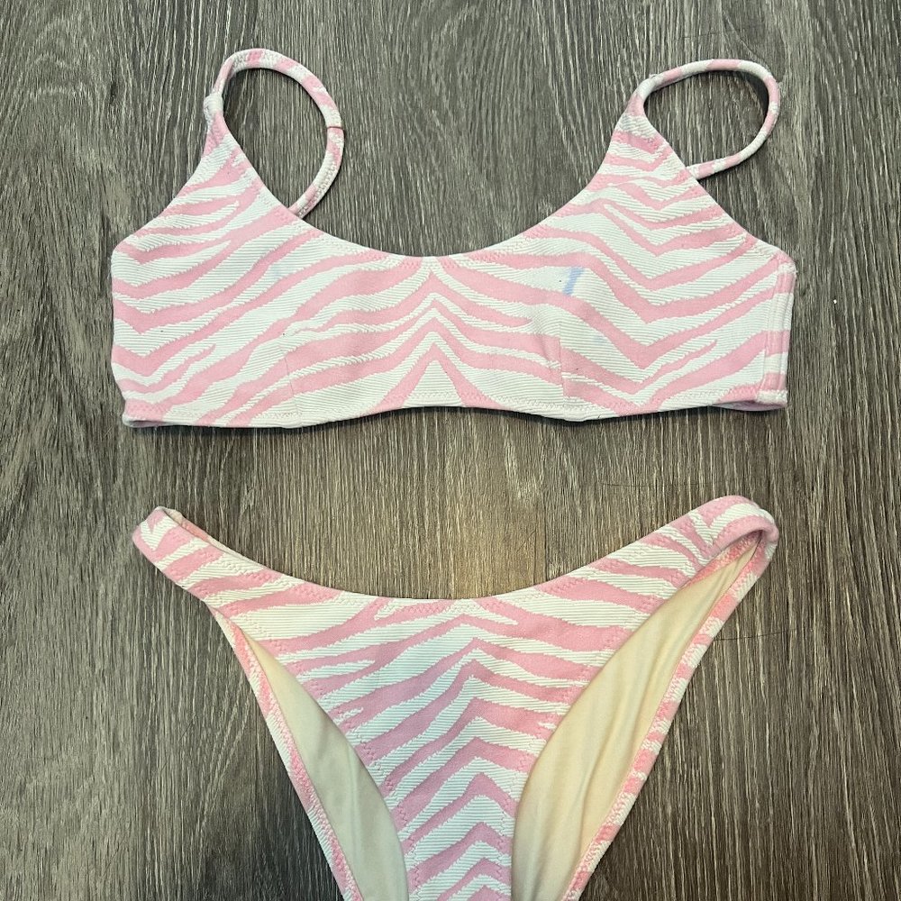 Triangl Bikini- Maci Zebra Punch